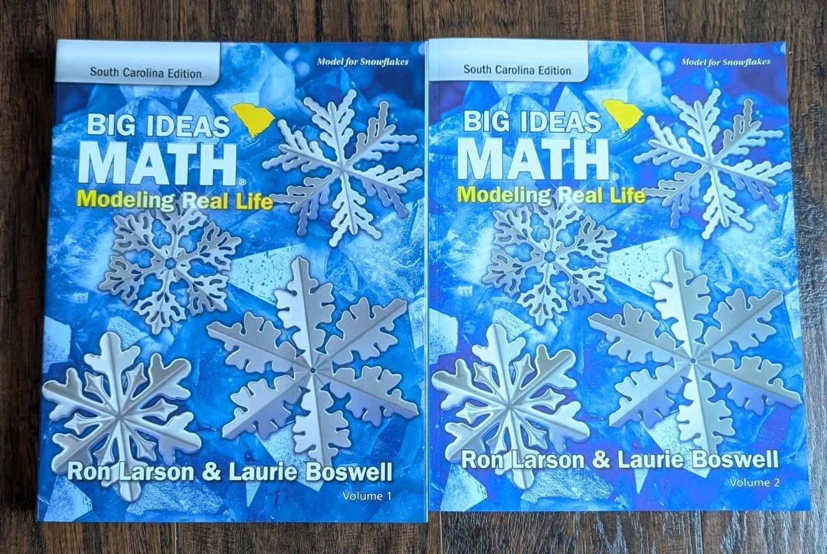 Volume 1 And 2- Big Ideas Math Modeling Real Life South Carolina Edition Grade 2 Volume 1 And 2- Big Ideas Math Modeling Real Life South Carolina Edition Grade 2