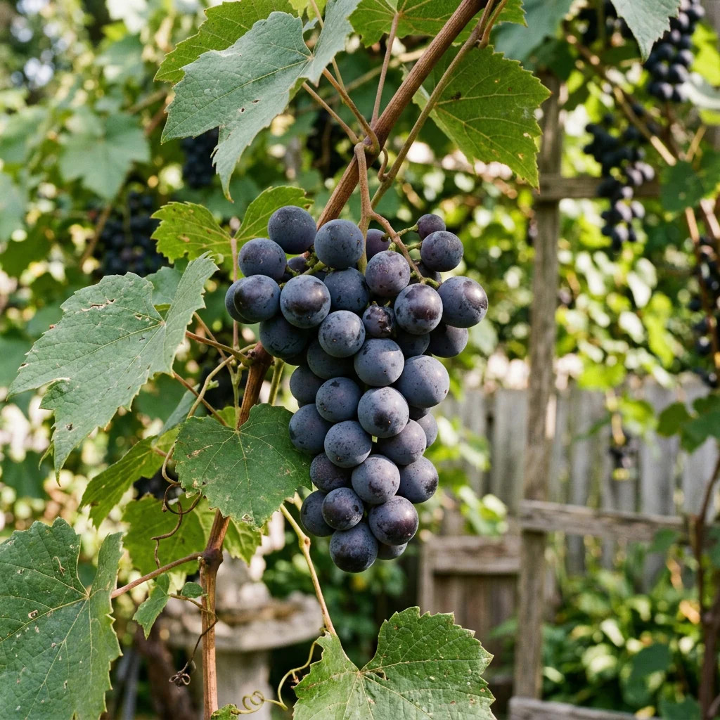 30 Concord Purple Grape Vine Seeds for Planting - Heirloom Seed Blend for Home