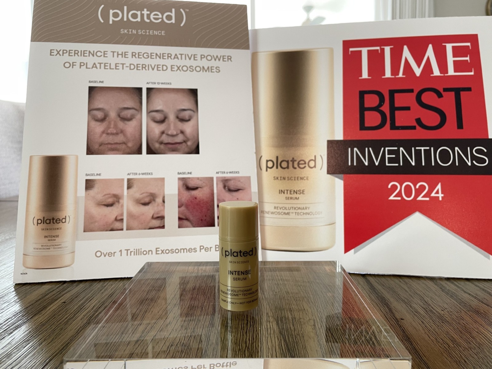 Plated Skincare Intense Serum 5ml exp 2027 NO BOX 