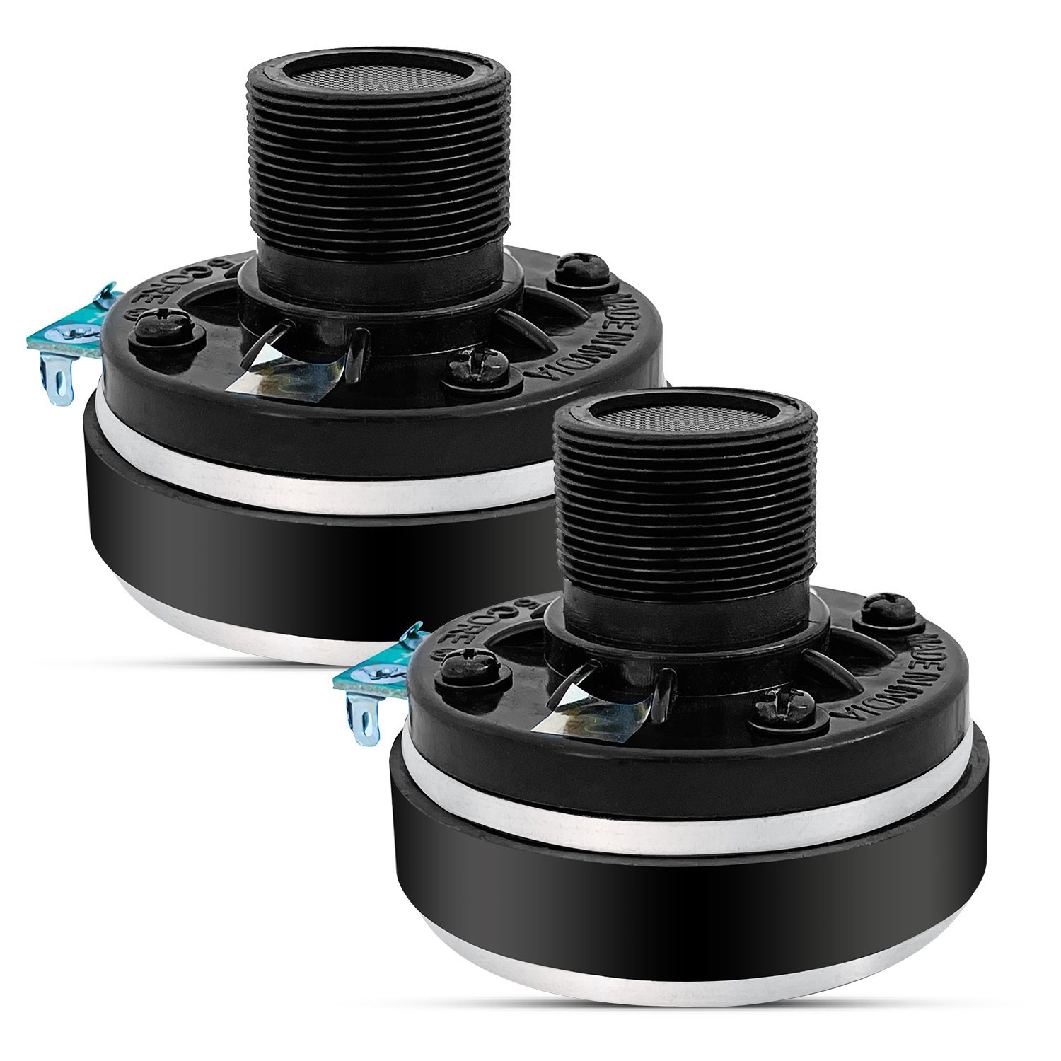 5 Core Compression Driver Pair 200WHorn Speaker 1 Inch Aluminum Tweeter 8 Ohm
