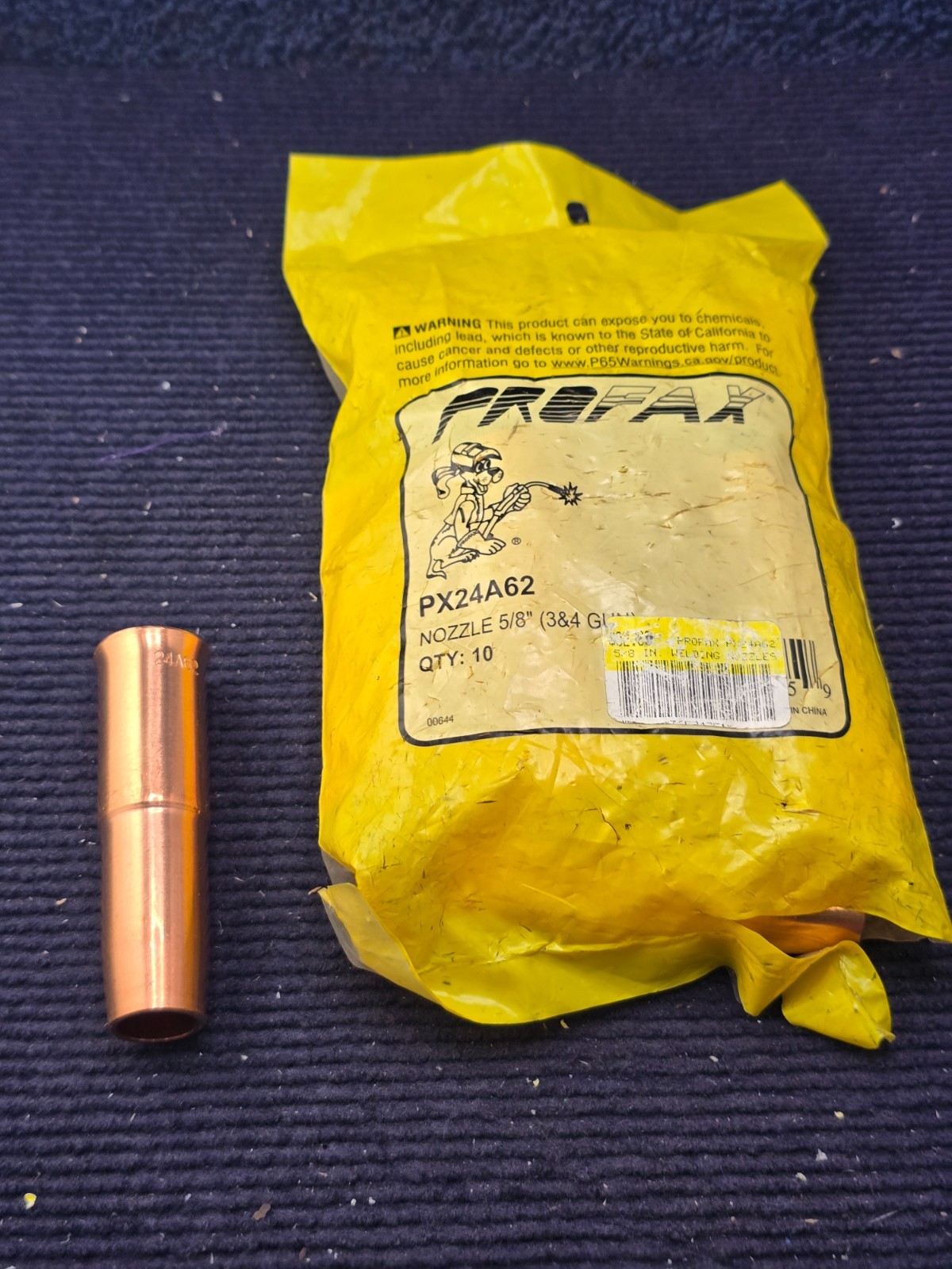 (QTY 10) Profax PX24A62: 5/8\