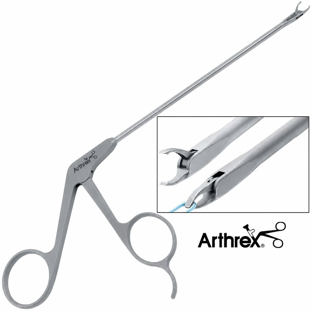 Arthrex AR-12540 Suture Retriever, 3.4mm, Straight Shaft German Quality BOX OPEN Arthrex AR-12540 Suture Retriever, 3.4mm, Straight Shaft German Quality BOX OPEN