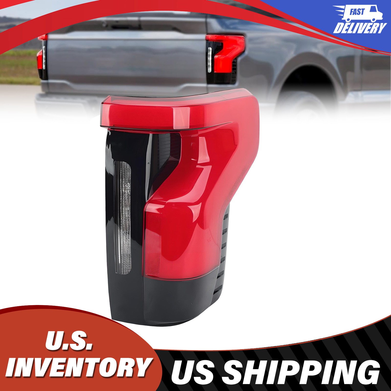 For 2022-2024 Ford F150 F-150 Lightning Right Side LED Tail Light NL34-13B504-AG