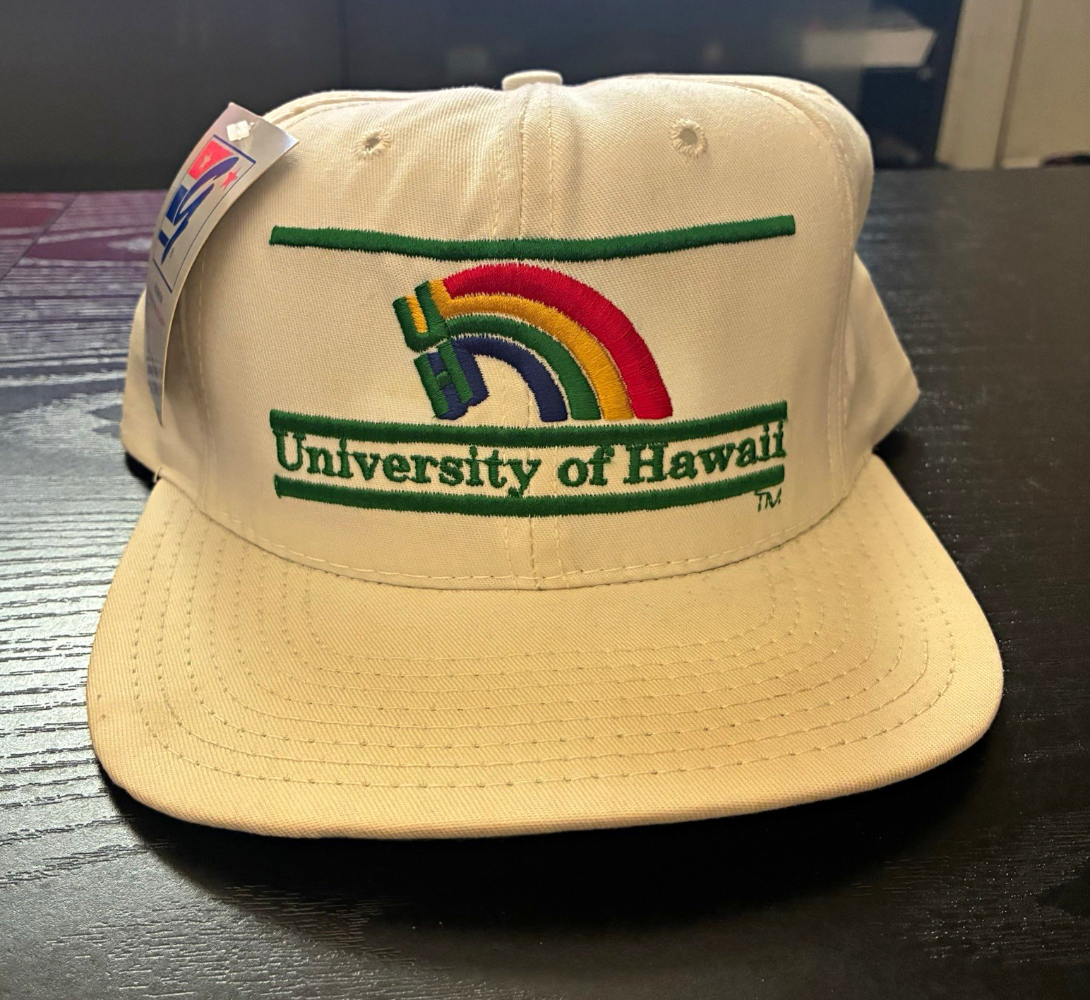 Vintage The Game University of Hawaii Rainbow Warriors SnapBack New w Tags USA Vintage The Game University of Hawaii Rainbow Warriors SnapBack New w Tags USA