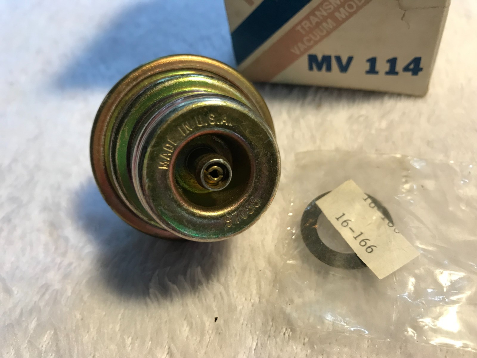 Purolator MV114 Auto Trans Modulator Valve New Made in the USA. Purolator MV114 Auto Trans Modulator Valve New Made in the USA.