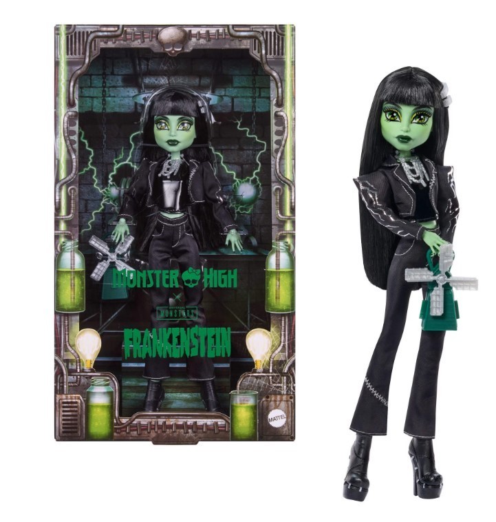 Monster High x Universal Monsters Frankenstein Collector Doll with Black Clothes Monster High x Universal Monsters Frankenstein Collector Doll with Black Clothes