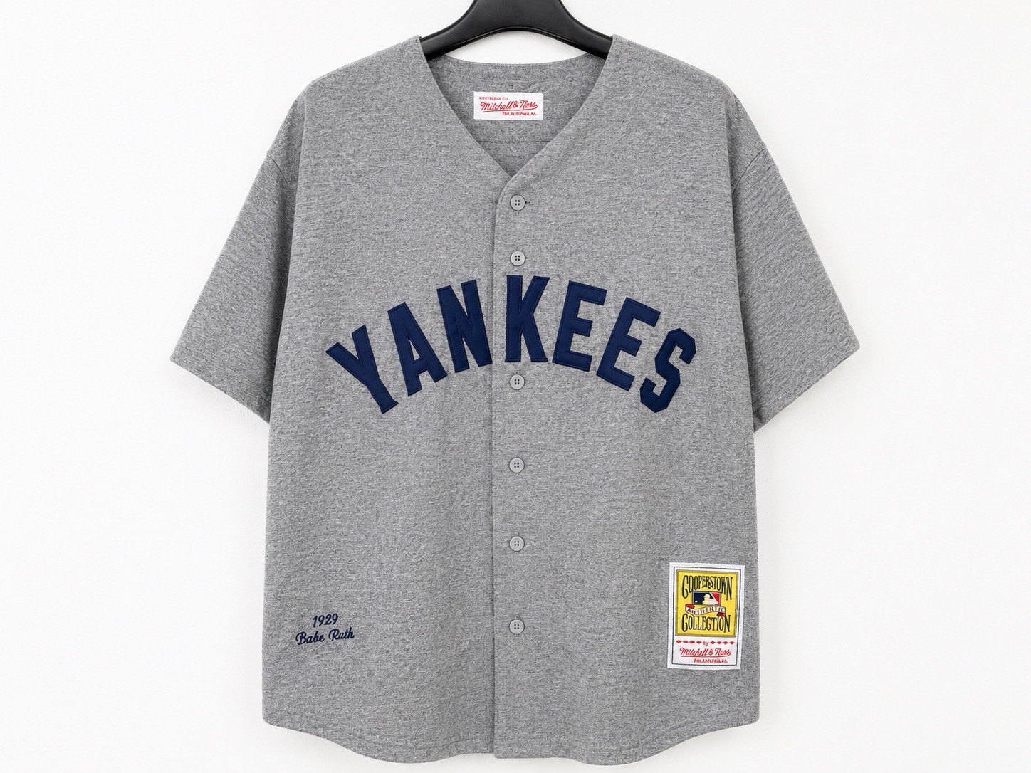 AUTHENTIC Babe Ruth #3 New York Yankees Mitchell & Ness Cooperstown Jersey NEW