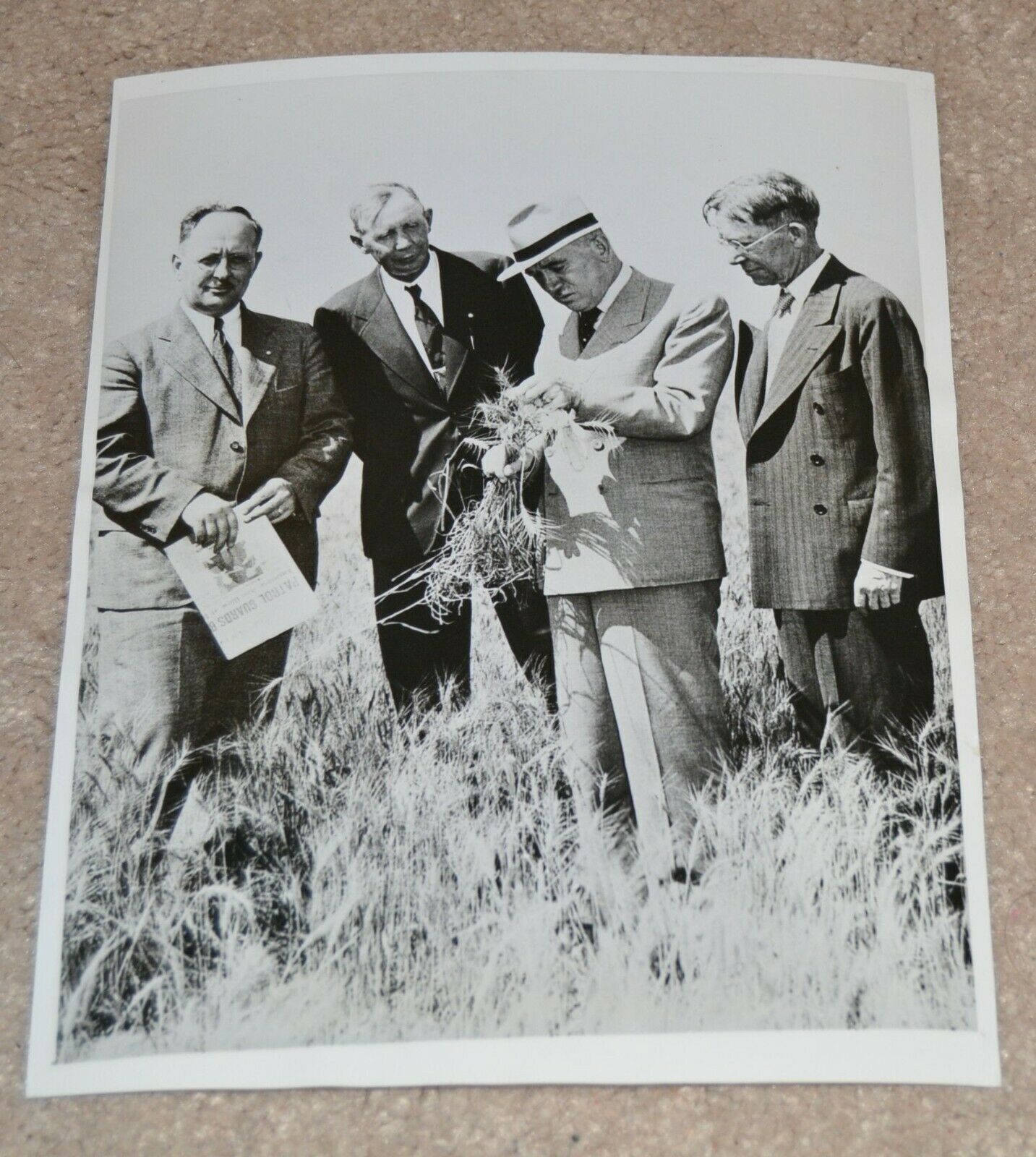 President Edvard Beneš Czechoslovakia  Press Photo VTG vintage Original Rare