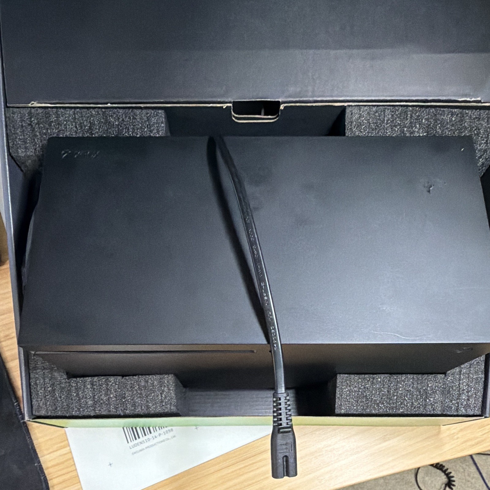 Microsoft Xbox Series X 1TB console,power cord, and box only .  Get Ready 4 GTA6