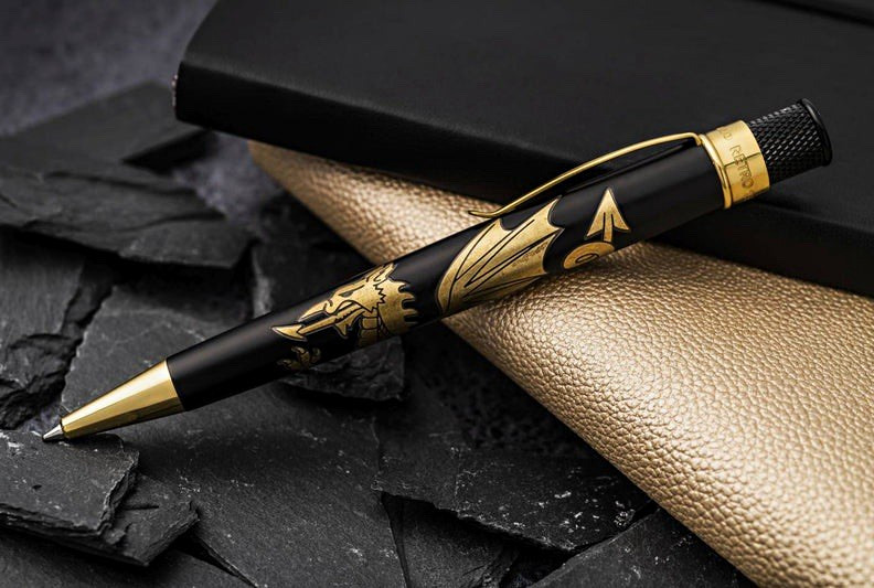 🐉 Retro 51 Pure Pens Gold Dragon Tornado Rollerball — Limited Edition 500