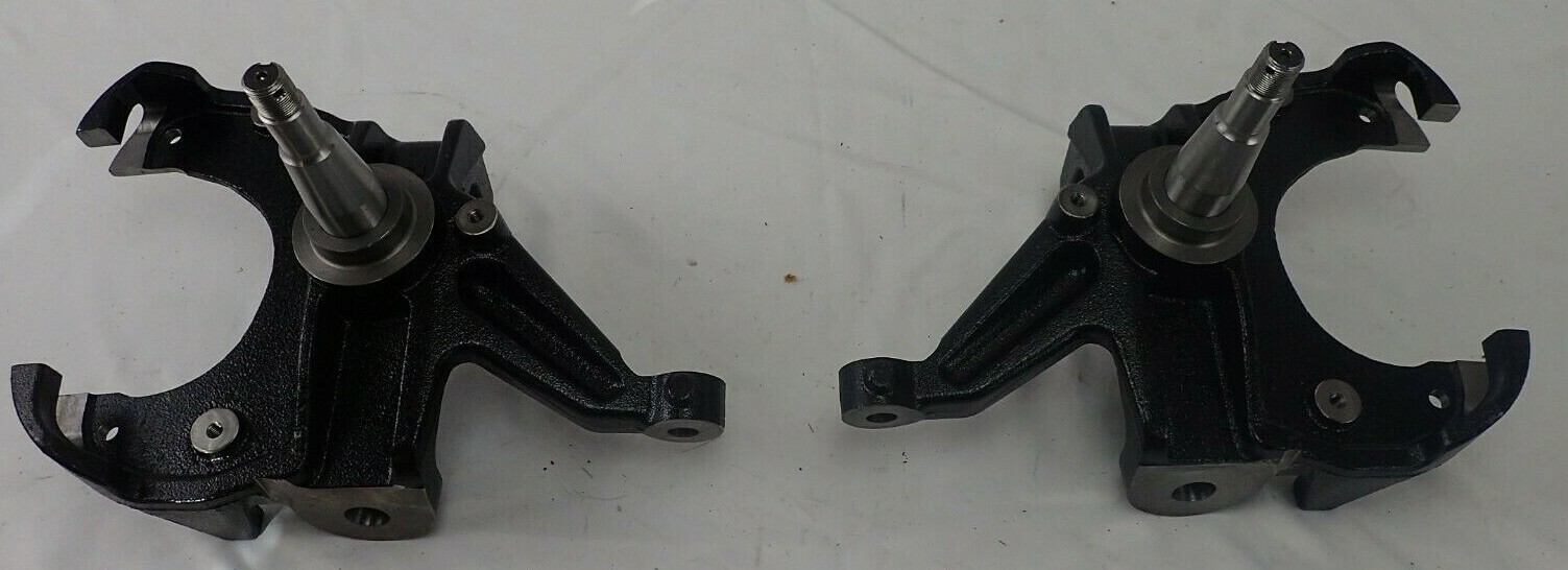 1973-1987 CHEVY C10 TRUCK 2.5 INCH DROP SPINDLES SQUARE BODY PAIR NEW 2WD 1.25 1973-1987 CHEVY C10 TRUCK 2.5 INCH DROP SPINDLES SQUARE BODY PAIR NEW 2WD 1.25