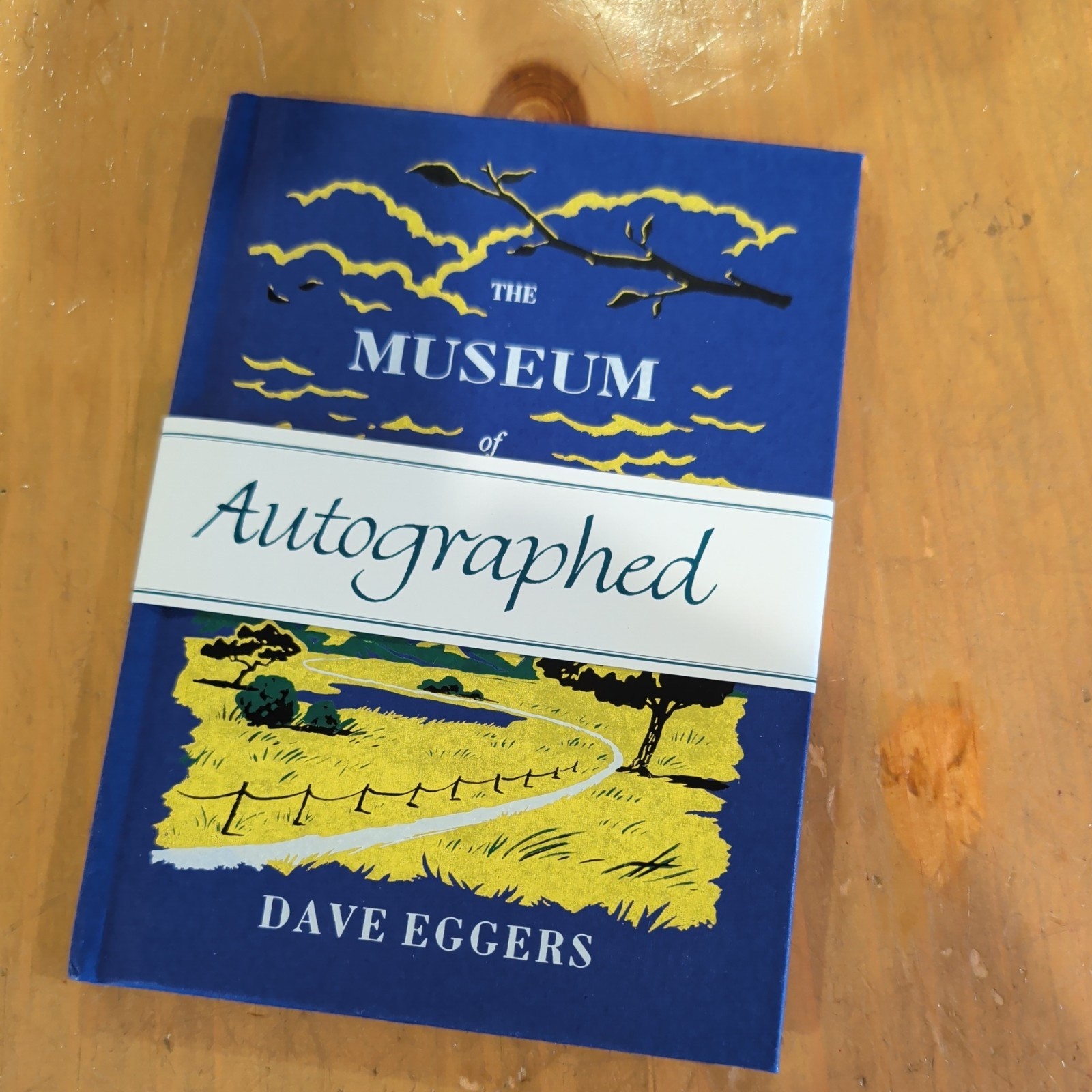 Autographed Hardcover Copy of The Museum of Rain by Dave Eggers and Angel Chang 