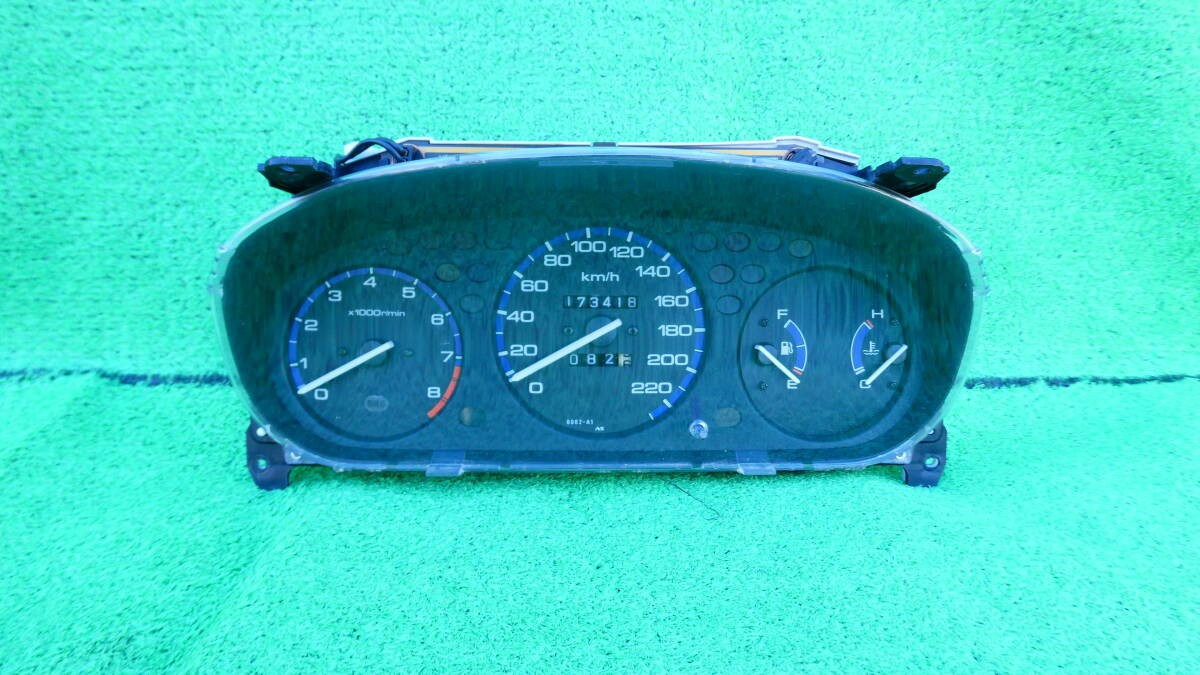 Junk JDM HONDA Civic EK9 Speedometer Gauge 220km Meter Assembly NS Japan 17.3万km