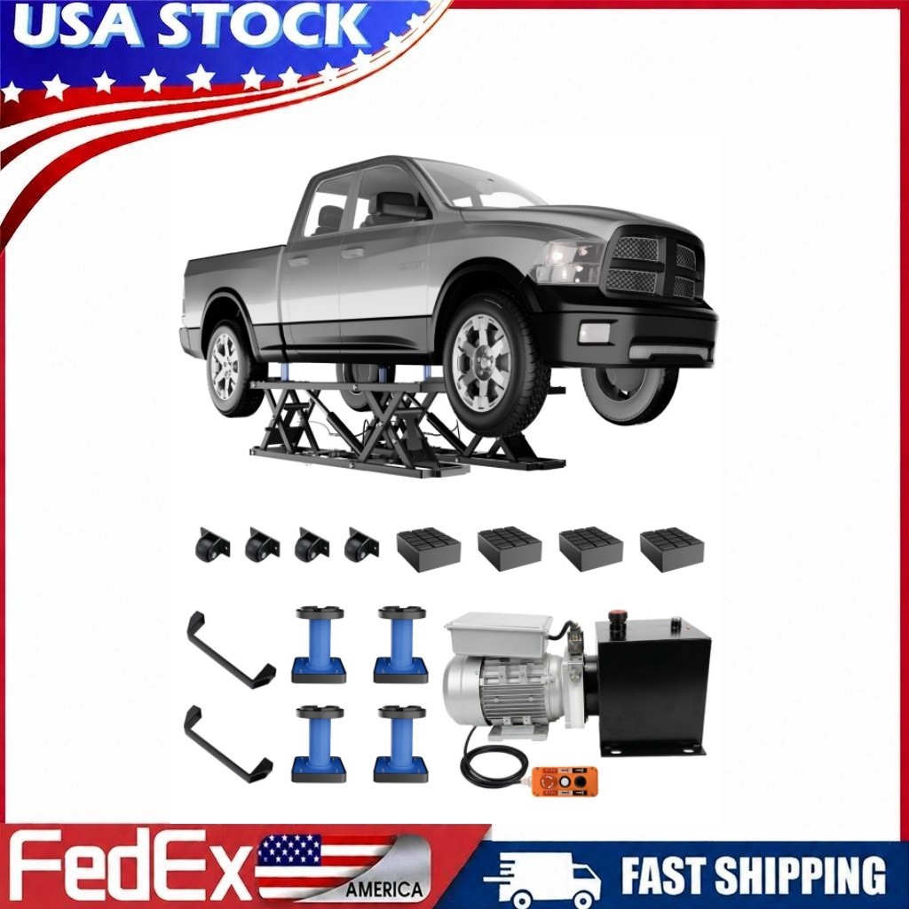 Portable Scissor Car Lift 7000 lb Capacity 26.8\