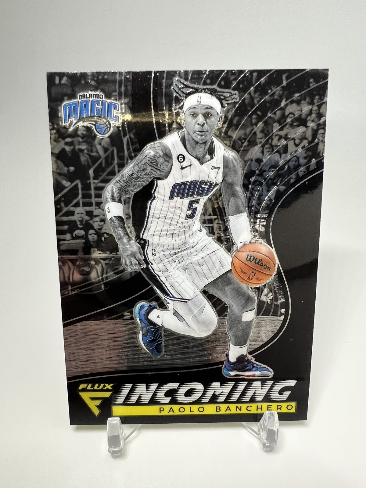 2022-23 Panini Flux - Incoming Insert  Paolo Banchero Orlando Magic Card #8 (RC)