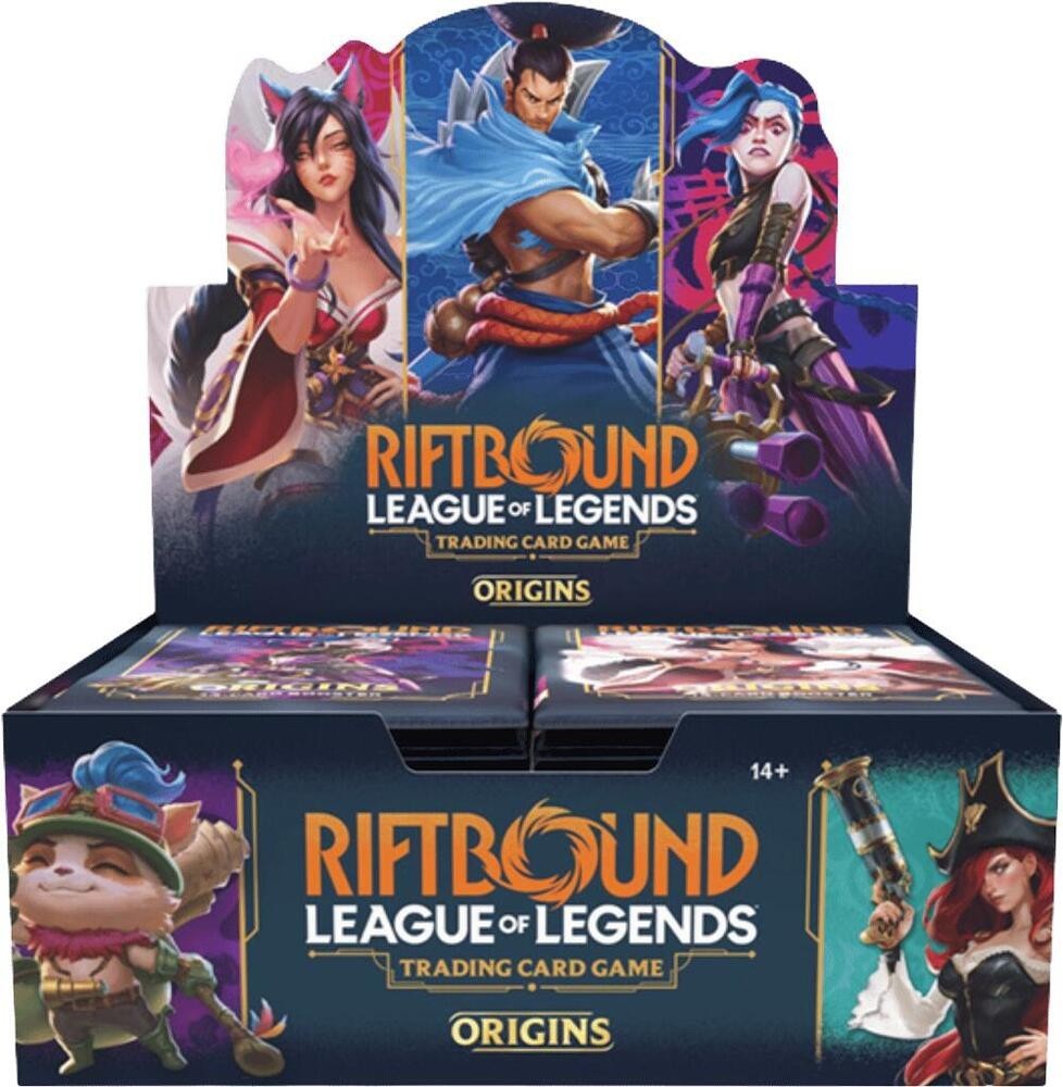 Riftbound League of Legends Sealed Origins Booster Box Display -Kid Icarus- Riftbound League of Legends Sealed Origins Booster Box Display -Kid Icarus-
