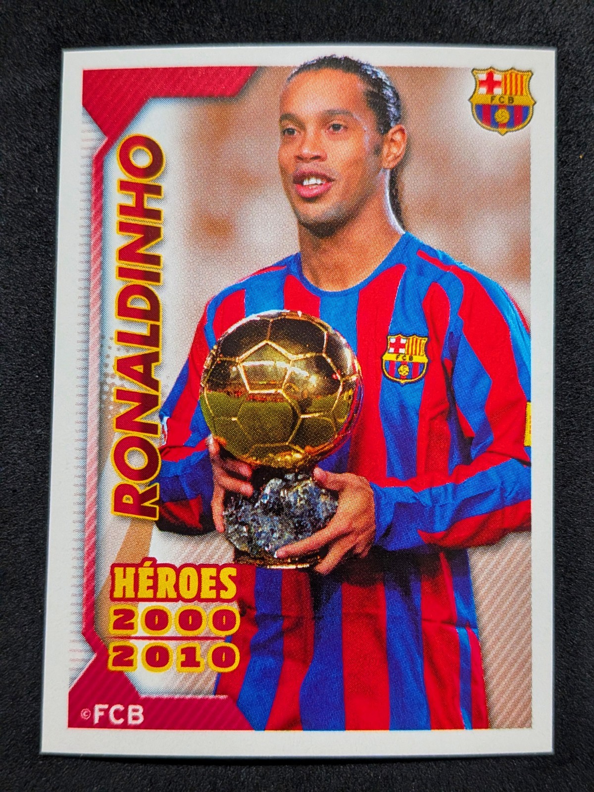 2010-11 Panini FC Barcelona #159 Ronaldinho Barcelona Heroes #159 MINT NIEW
