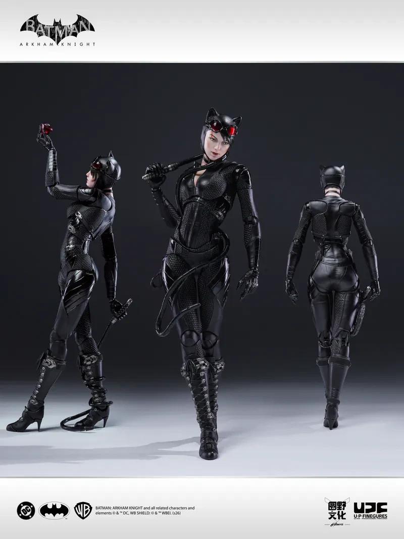 U-P-Finegures LPZZ Batman Arkham Knight CATWOMAN 1:12 Figure SEALED •US SELLER•