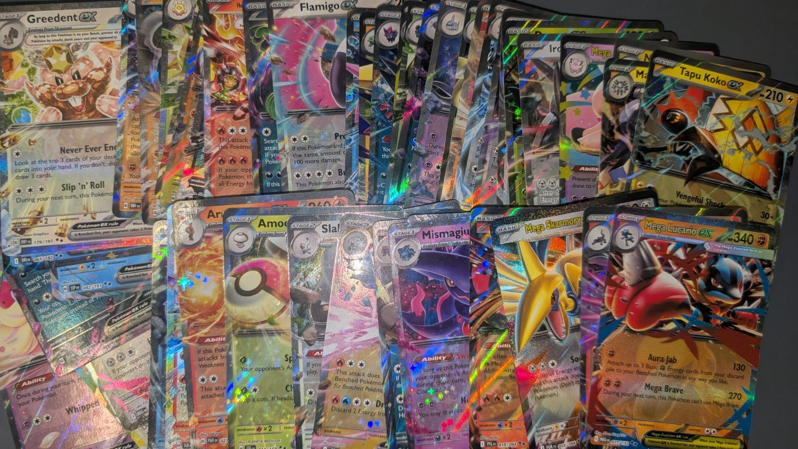 5 UNIQUE EX Pokemon Card ONLY Lot EX Double Rare Gift Pack NM English Holo TCG 5 UNIQUE EX Pokemon Card ONLY Lot EX Double Rare Gift Pack NM English Holo TCG