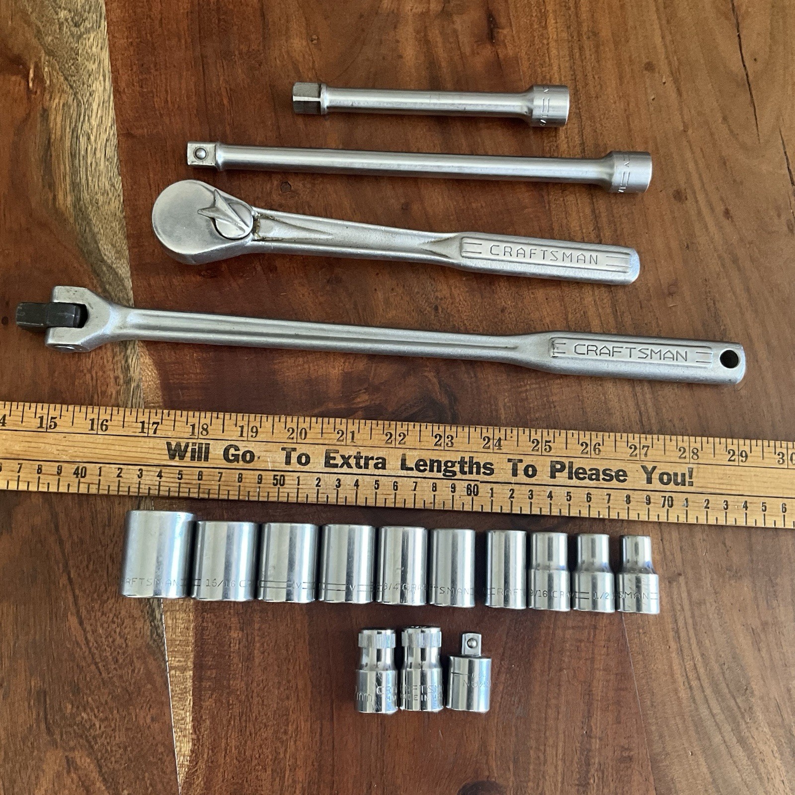Craftsman USA =V= 17 Piece 1/2\