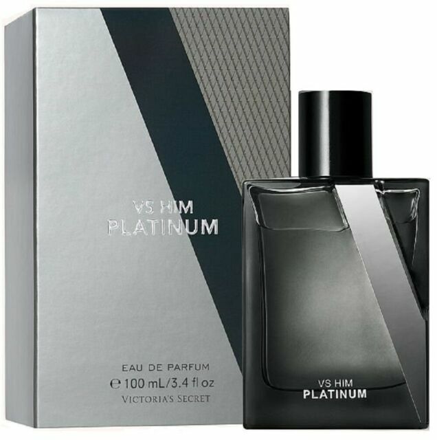 NEW with Sealed Victoria\'s Secret VS HIM Platinum EDP Fragrance 100 ml/3.4 fl oz NEW with Sealed Victoria\'s Secret VS HIM Platinum EDP Fragrance 100 ml/3.4 fl oz