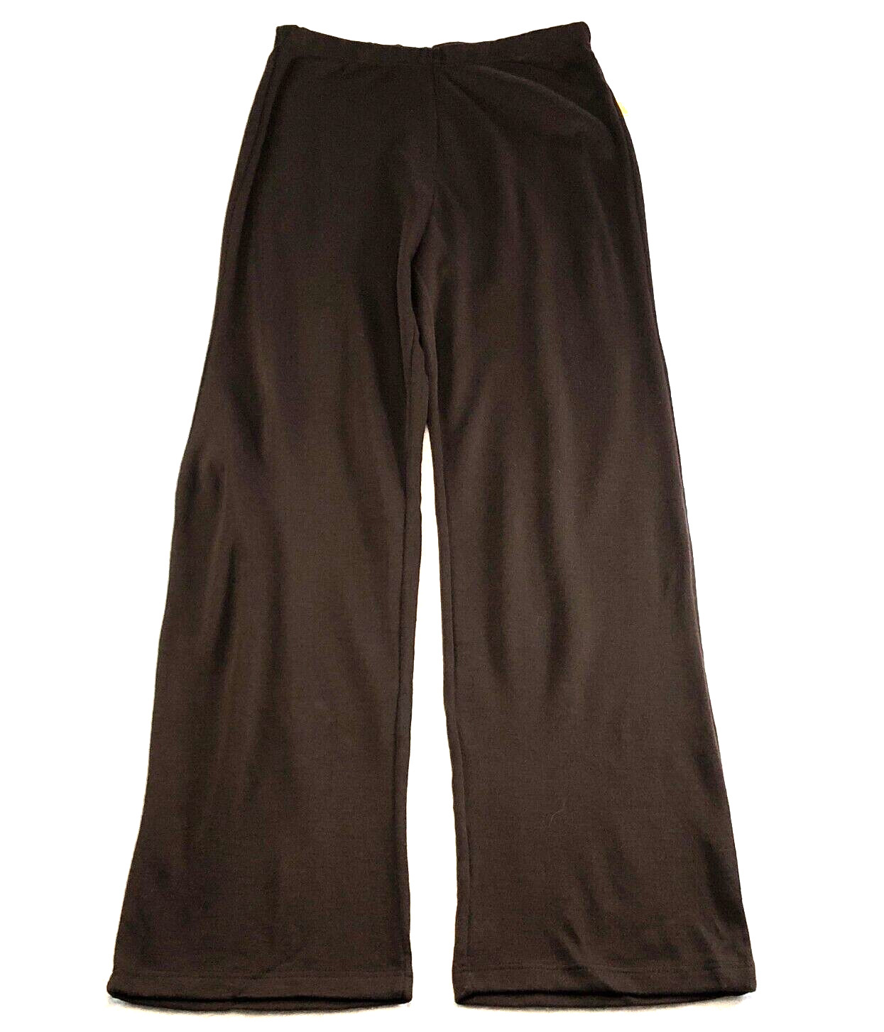 Nina Leonard Womens Pants Sz S Brown Pull-On Wide Leg Elastic Waist QVC NWT