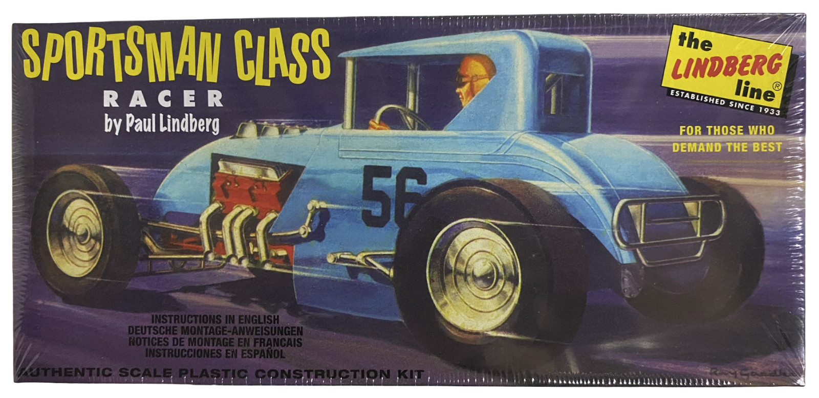 Lindberg Line Sportsman Class Racer 1:25 Model Kit NEW SEALED 2014 Lindberg Line Sportsman Class Racer 1:25 Model Kit NEW SEALED 2014