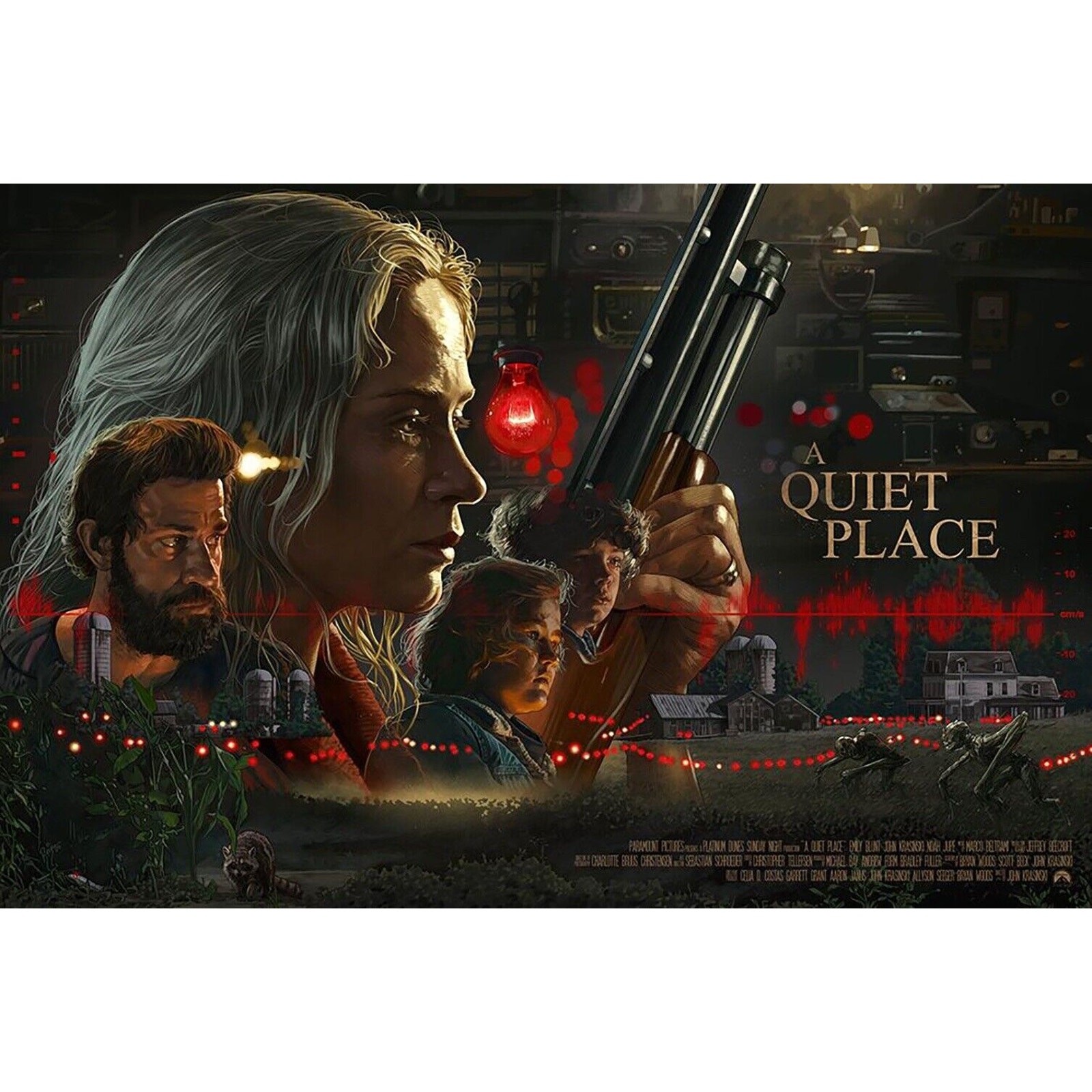 A Quiet Place by Juan Carlos Ruiz Burgos Rare Private Commission Emily Blunt A Quiet Place by Juan Carlos Ruiz Burgos Rare Private Commission Emily Blunt