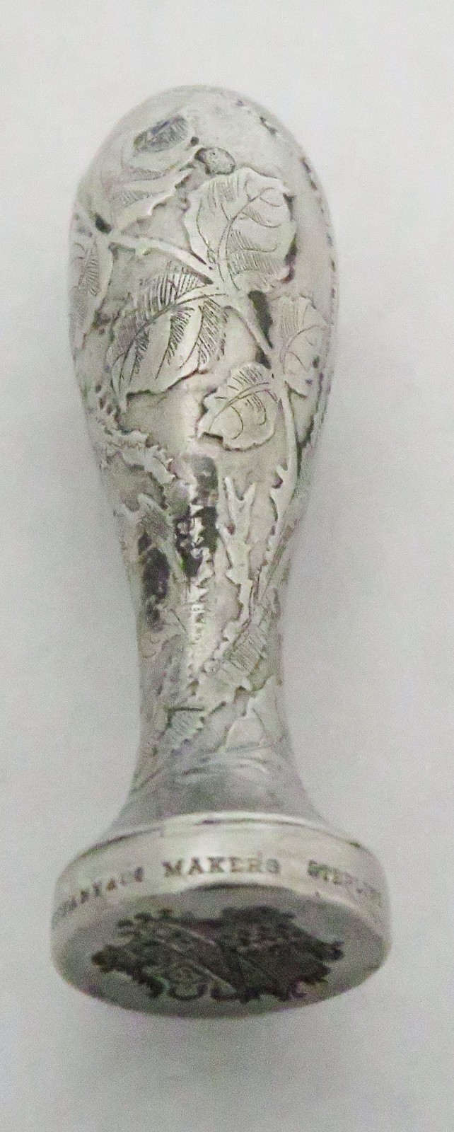 VINTAGE TIFFANY & CO STERLING SILVER ACID ETCHED 2 1/4\