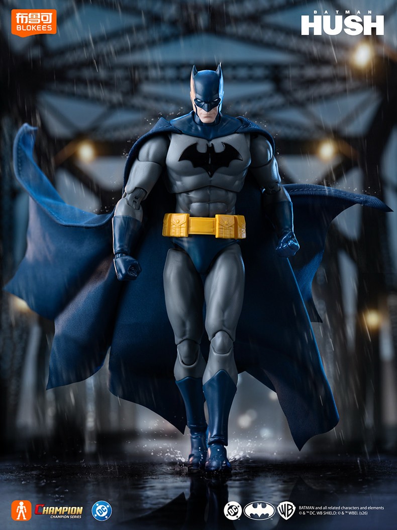 Blokees Champion Class DC Batman Hush Action Figure Model kits Collectible Toy Blokees Champion Class DC Batman Hush Action Figure Model kits Collectible Toy