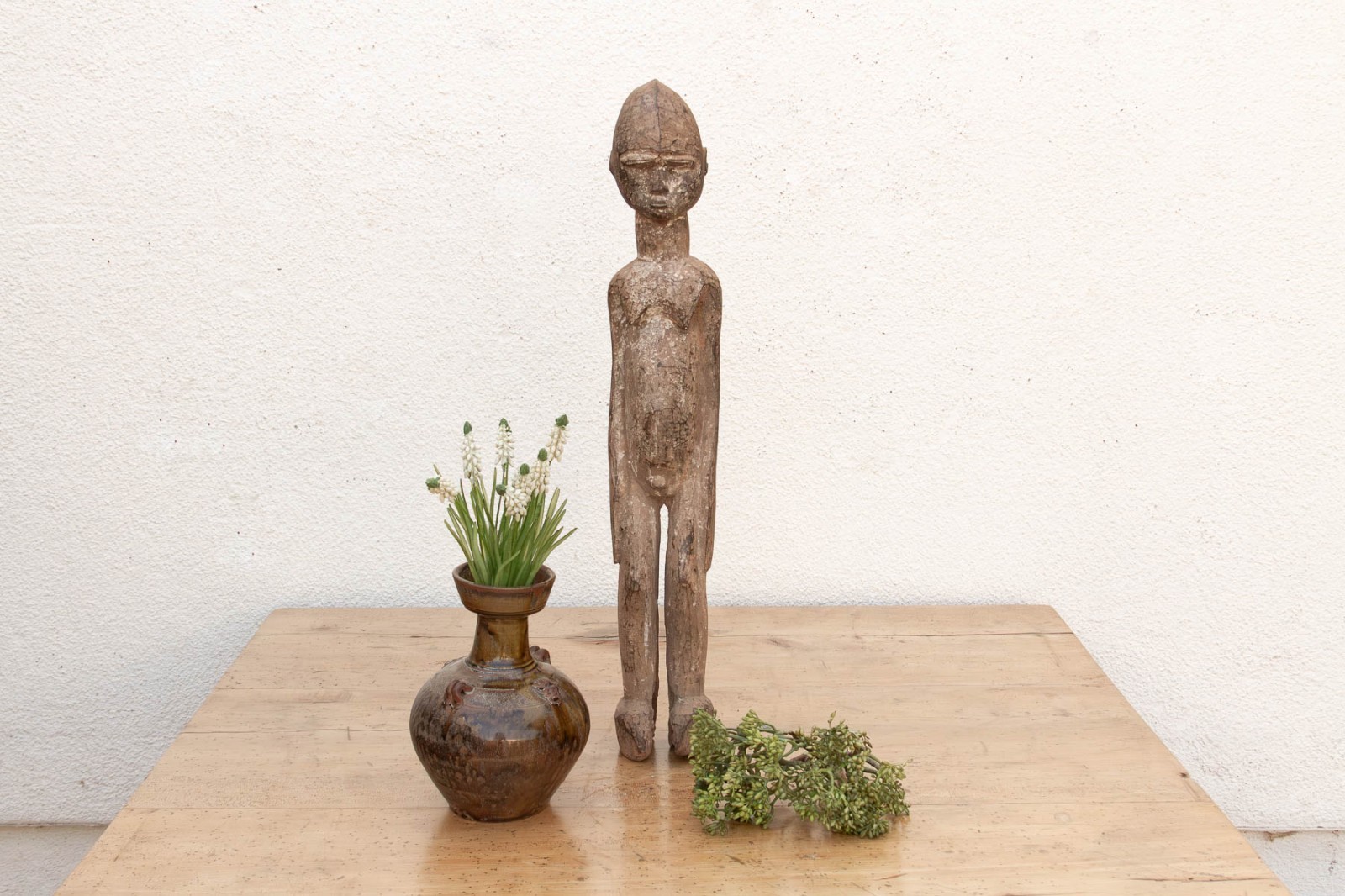 Slim & Tall Antique Dogon African Figure