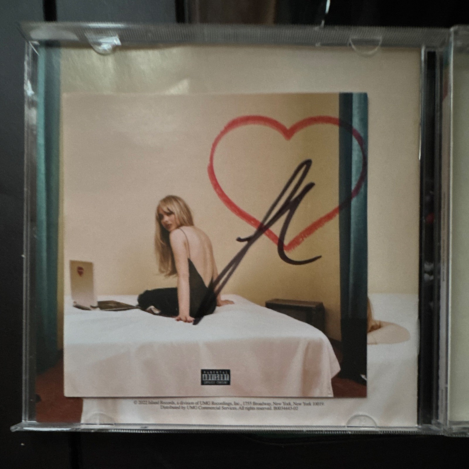 Sabrina Carpenter Emails I Can't Send Creme LP with Signed Insert Sabrina Carpenter Emails I Can't Send Creme LP with Signed Insert