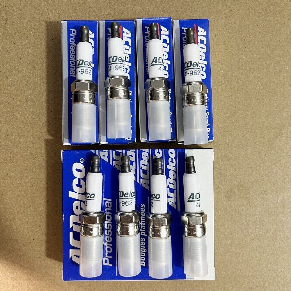 8X OEM 19299585 41-962 Platinum Spark Plugs Fit for Sierra Chevy Silverado US