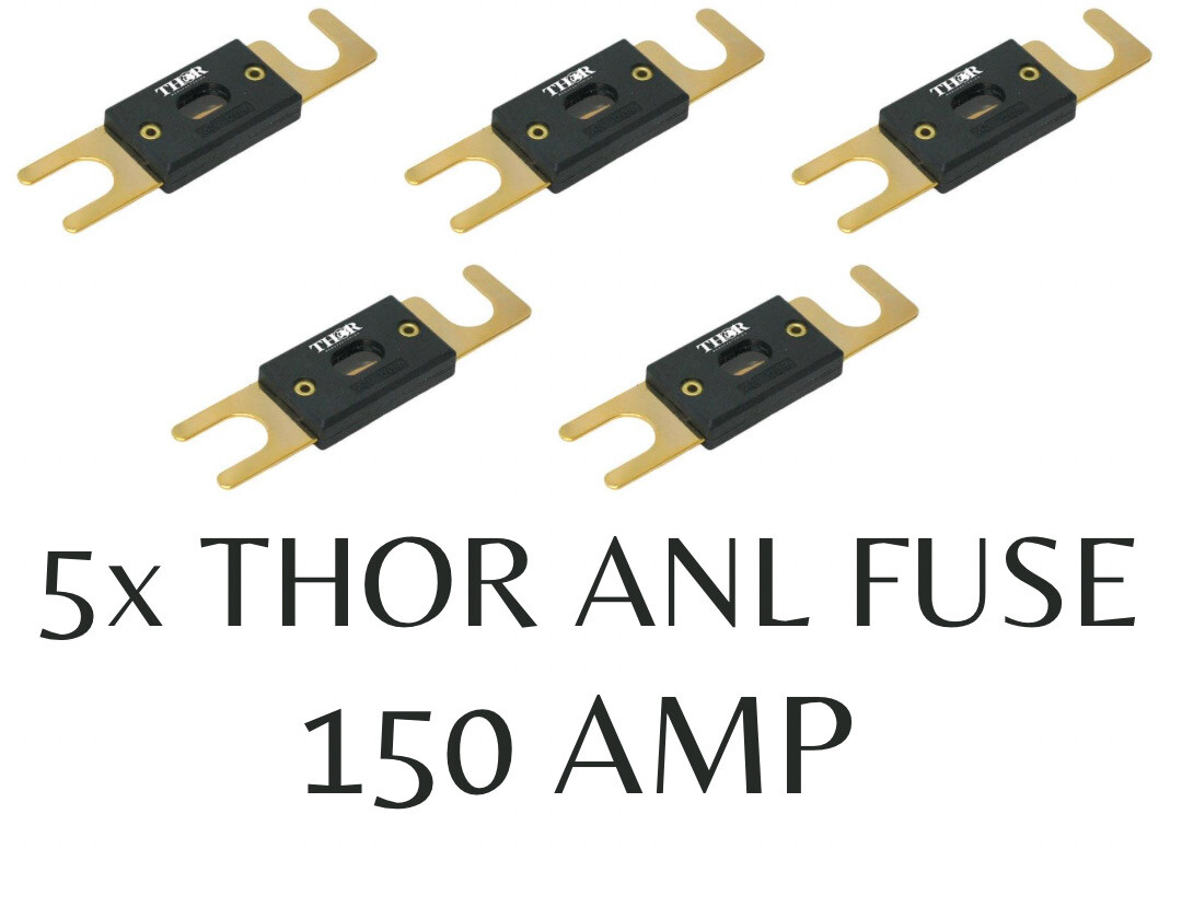 MSRP $100, Thor THANL-150 ANL 150 Amp Fuse 5PCS MSRP $100, Thor THANL-150 ANL 150 Amp Fuse 5PCS