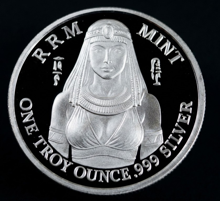 Cleopatra .999 Fine Silver Round – Limited Mintage of 150 – 1 Troy Ounce