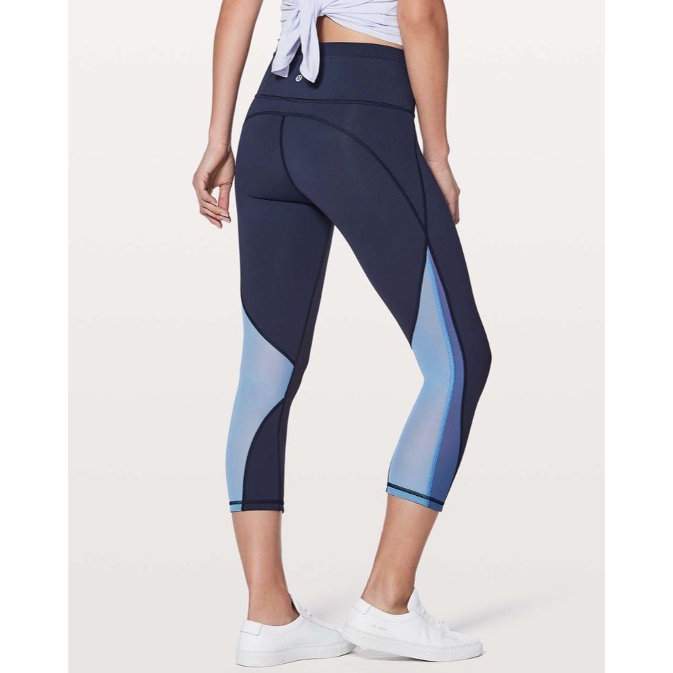 Lululemon Mix & Mesh Crop 21\