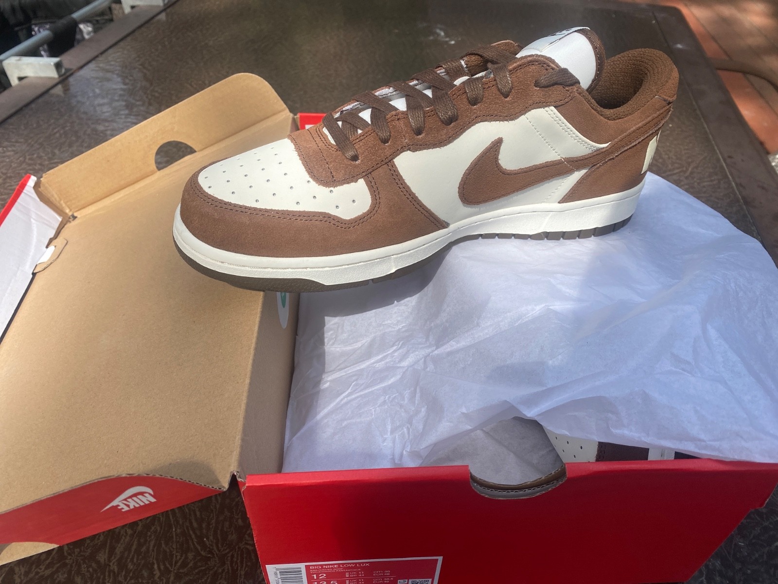 Big Nike Low Lux Mens 12 Cacao Wow Big Nike Low Lux Mens 12 Cacao Wow
