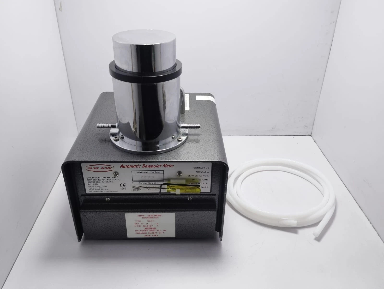 SHAW SADP Automatic Dewpoint Meter #2 SHAW SADP Automatic Dewpoint Meter #2