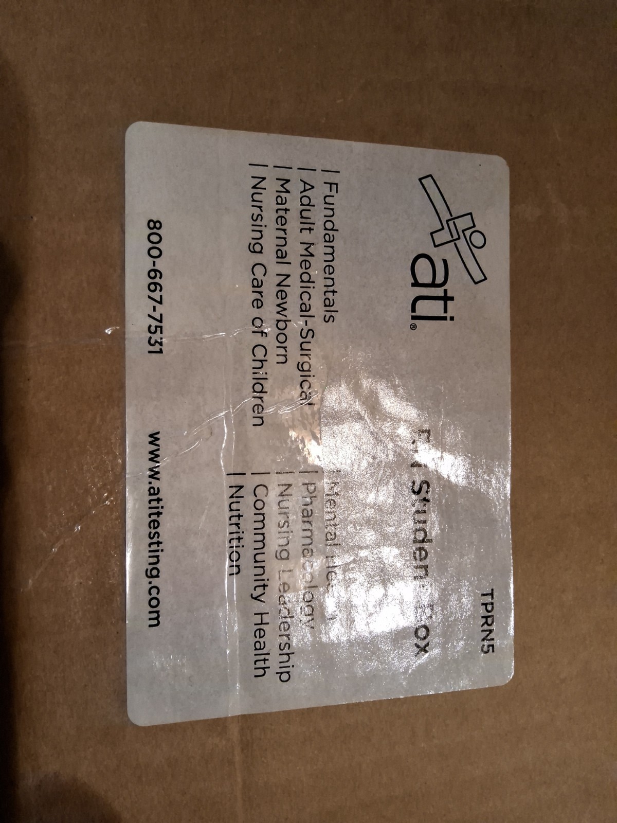 ATI Nursing Student Box Books Set-RN 9 Review Modules NEW SEALED ATI Nursing Student Box Books Set-RN 9 Review Modules NEW SEALED
