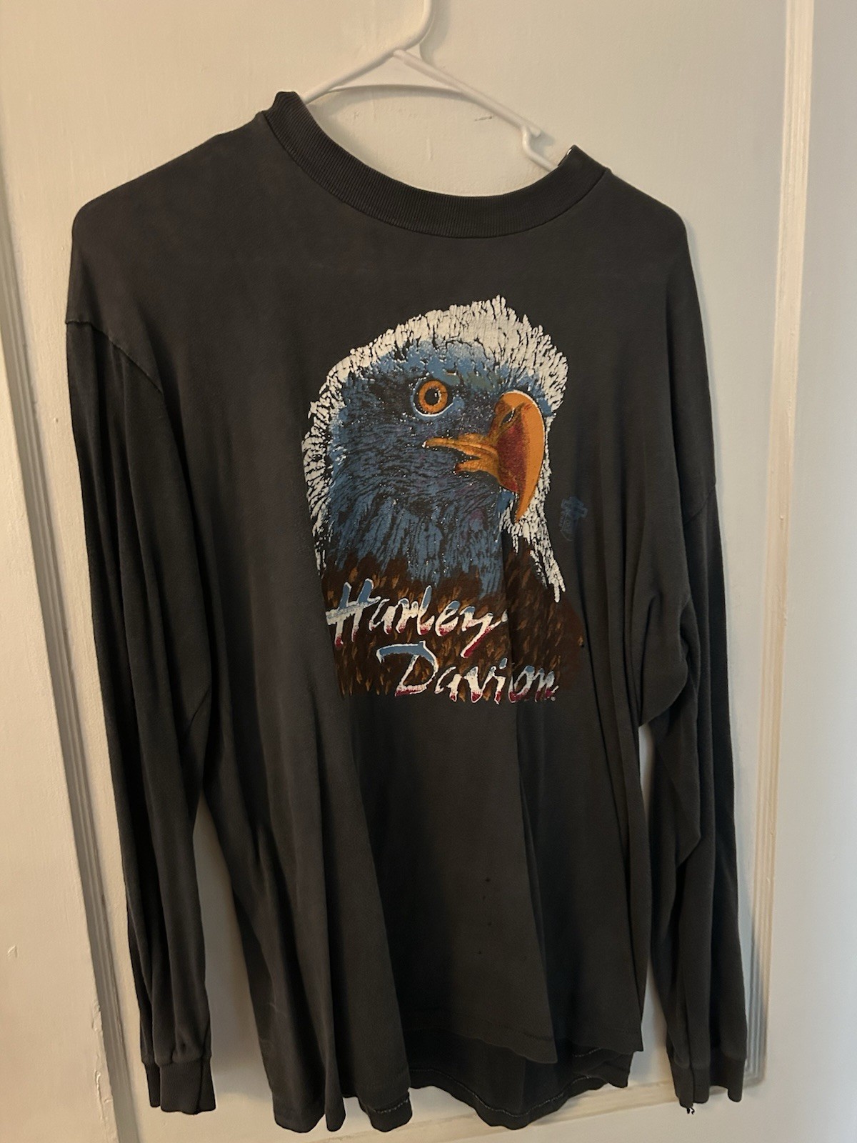 Vintage Harley Davidson Long Sleeve Shirt - Miami Florida