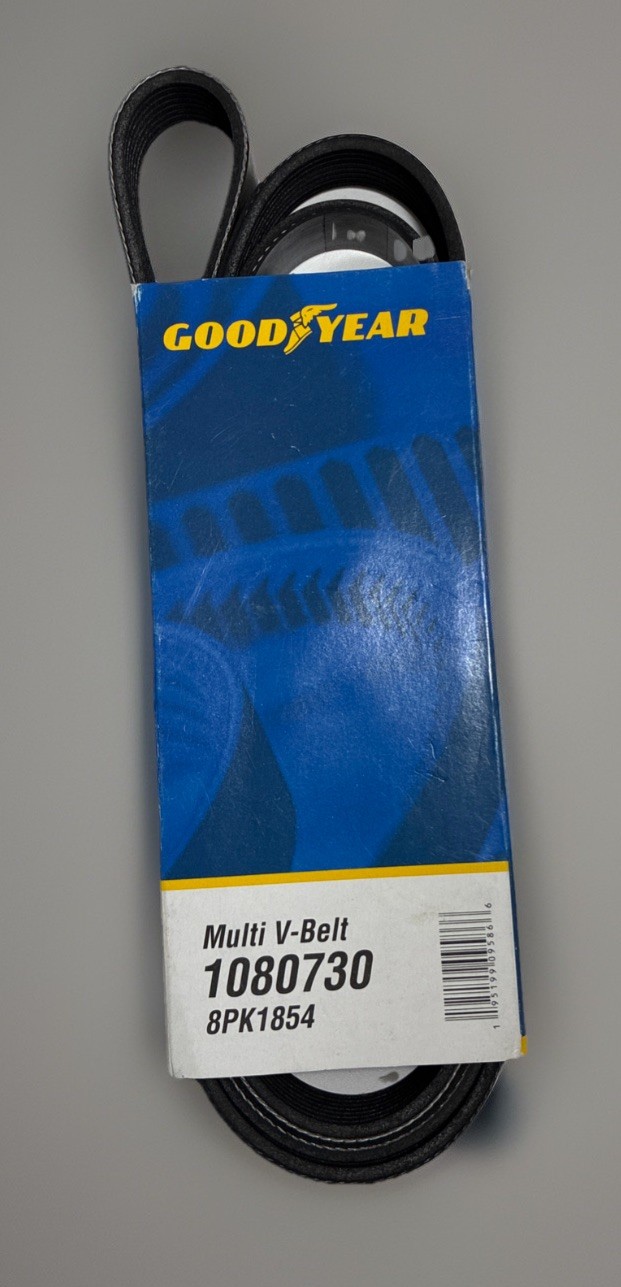 Goodyear Multi V-Serpentine Belt 1080730 K Profile 8 Ribs 73\
