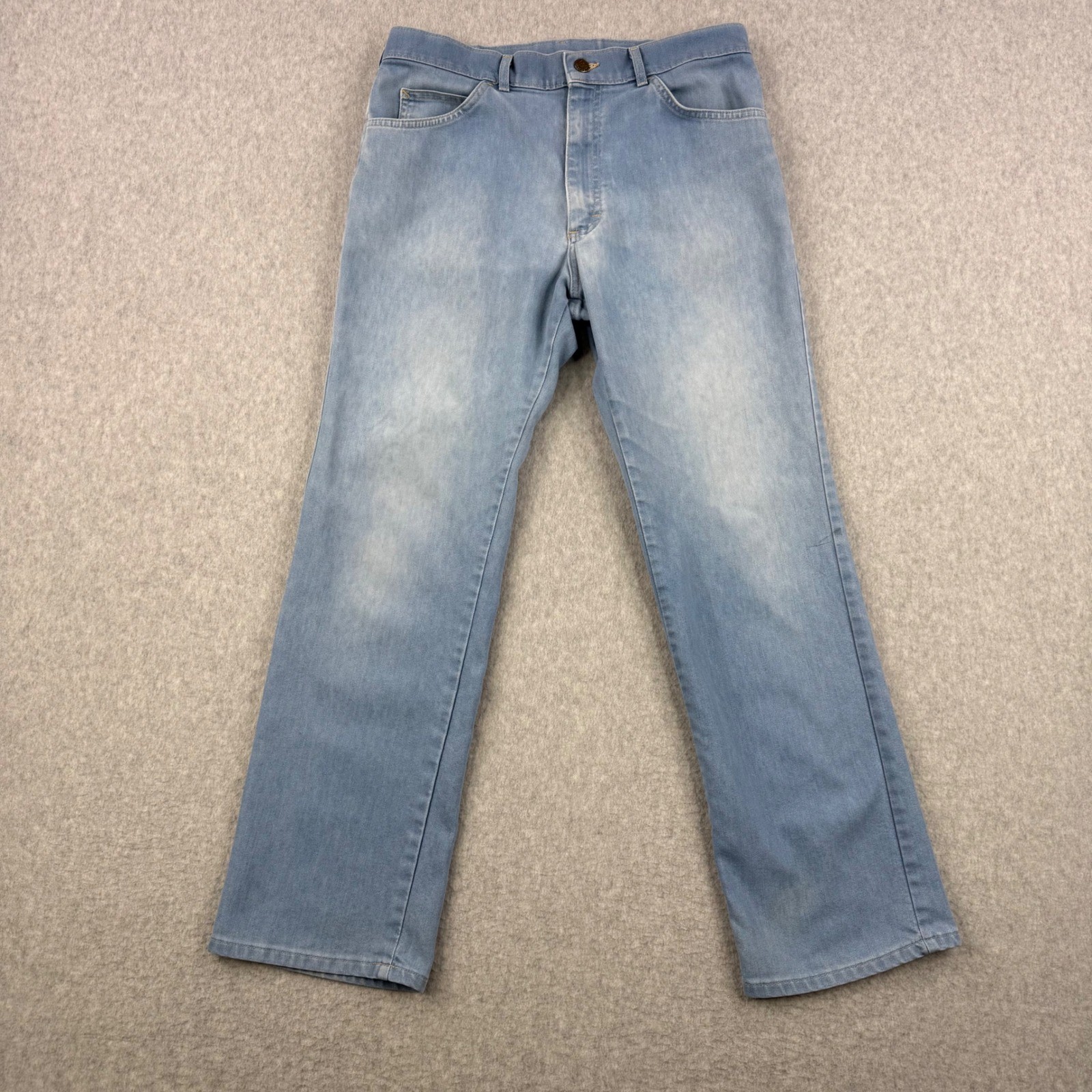 Vintage Lee Jeans Mens Fits 34x29 Blue Riders Straight Leg Union Made in USA Vintage Lee Jeans Mens Fits 34x29 Blue Riders Straight Leg Union Made in USA
