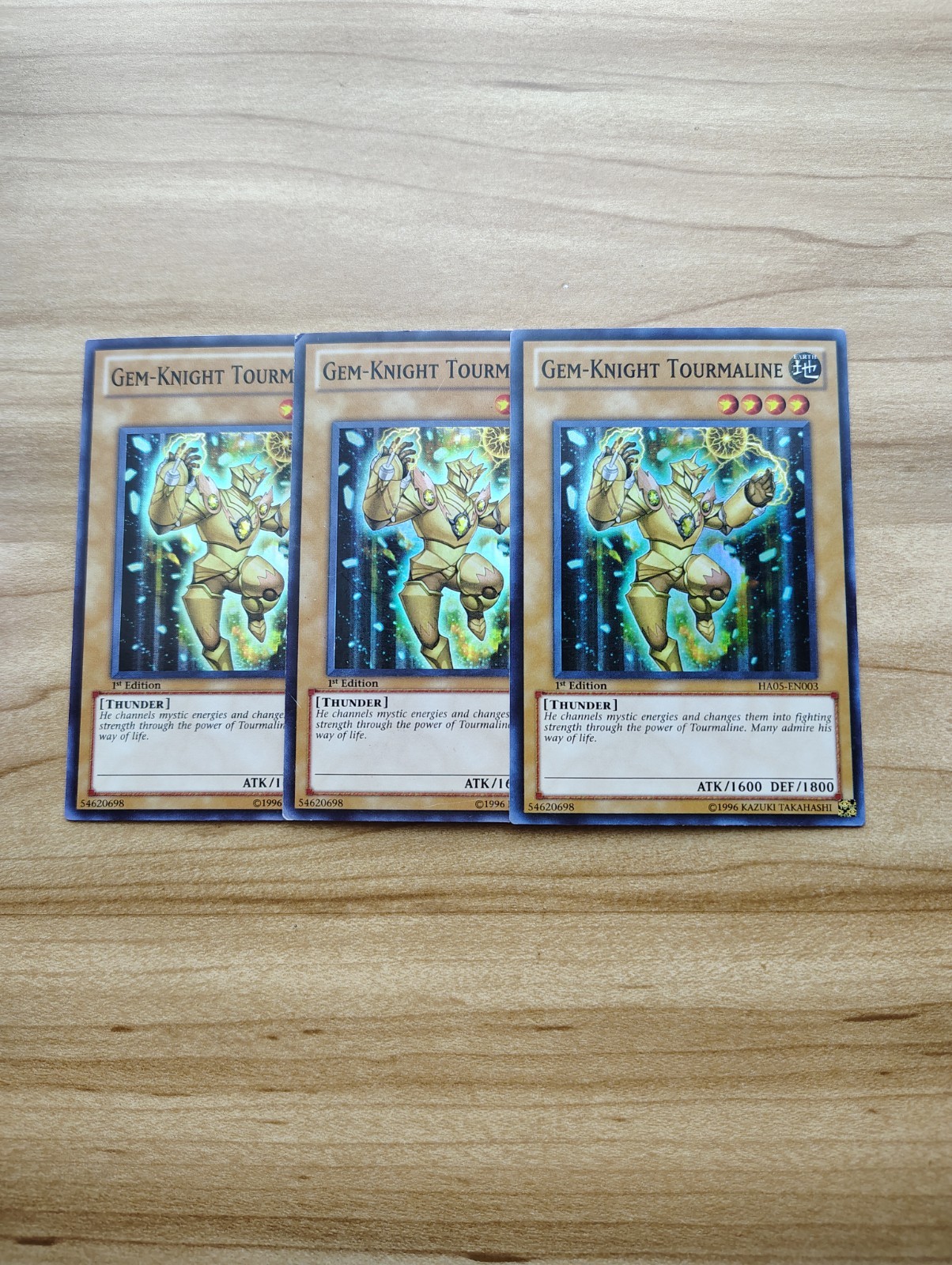 Yu-Gi-Oh - Gem-knight Tourmaline 3X - Super Rare / Holo - HA05-EN003 Yu-Gi-Oh - Gem-knight Tourmaline 3X - Super Rare / Holo - HA05-EN003