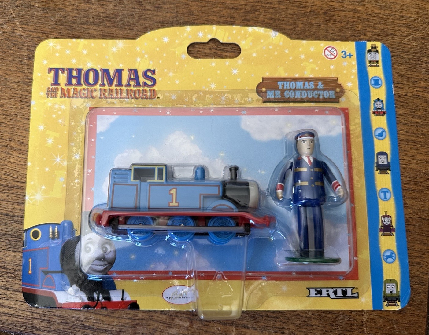 2000 Learning Curve ERTL Thomas Train Magic Railroad Thomas & Mr. Conductor 2000 Learning Curve ERTL Thomas Train Magic Railroad Thomas & Mr. Conductor