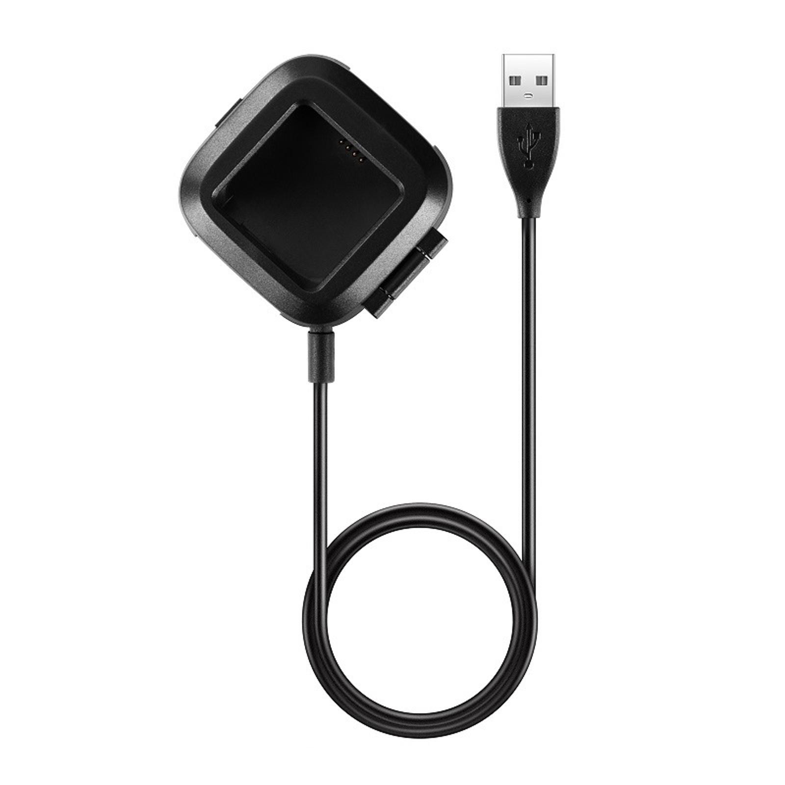 1m/3.28ft USB Charger Charging Case Dock Station for Fitbit Versa 2 Smart Watch
