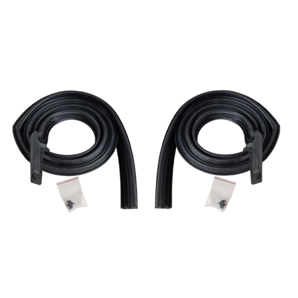 Roof Rail Rubber Weatherstrip Seal, Left and Right Hand Pair for 1963-64 GM Cars