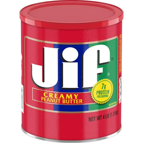 Jif Creamy Peanut Butter, 4-Pound Can Jif Creamy Peanut Butter, 4-Pound Can