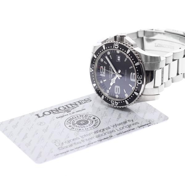 LONGINES HYDROCONQUEST L3.640.4 39mm SS Black #C25655
