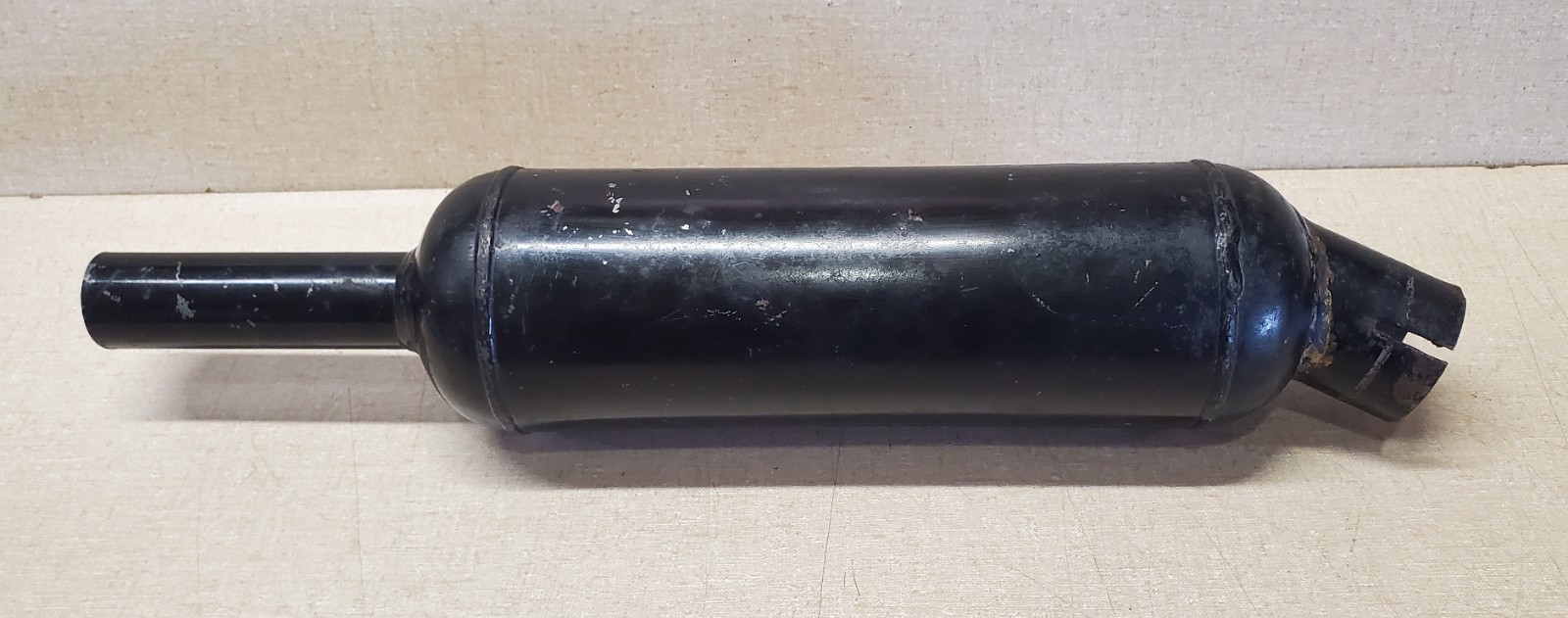 WASSELL EXHAUST MUFFLER AJS GREEVES TRIUMPH BSA MATCHLESS COTTON TRIALS BULTACO