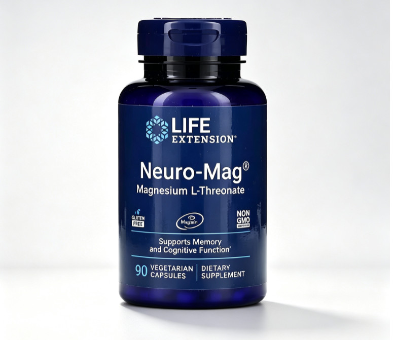 Life Extension Neuro‑Mag Magtein Magnesium L‑Threonate 90 Vegetarian Capsules Life Extension Neuro‑Mag Magtein Magnesium L‑Threonate 90 Vegetarian Capsules